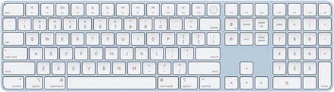 Apple Magic Keyboard with Touch ID in blue offers